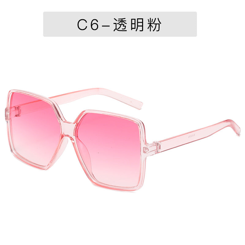 New trend large frame sunglasses