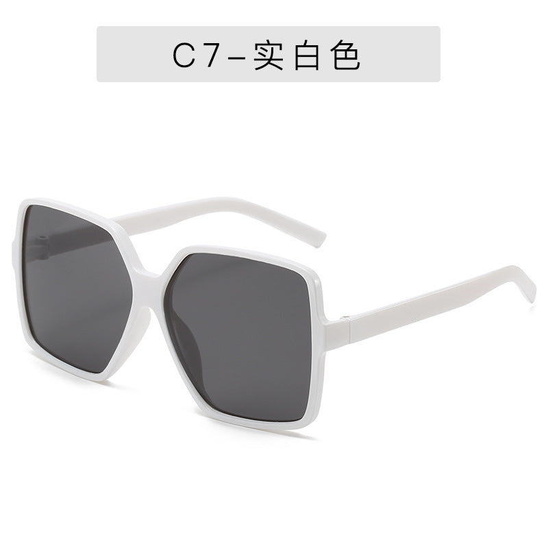 New trend large frame sunglasses