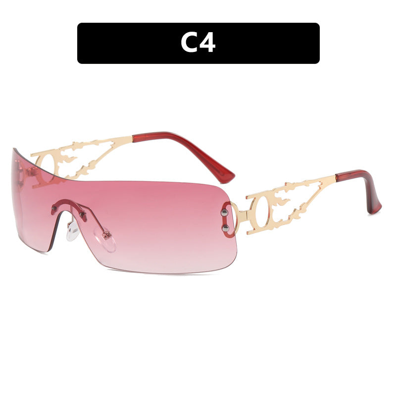 New Personality Trendy Sunglasses Conjoined