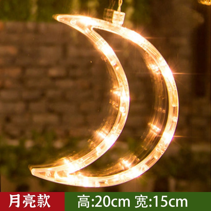 Led Christmas light garland suction cup