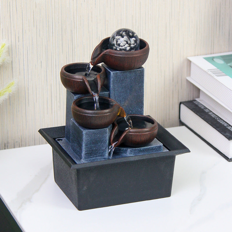 Small Home Desktop Running Water Decoration