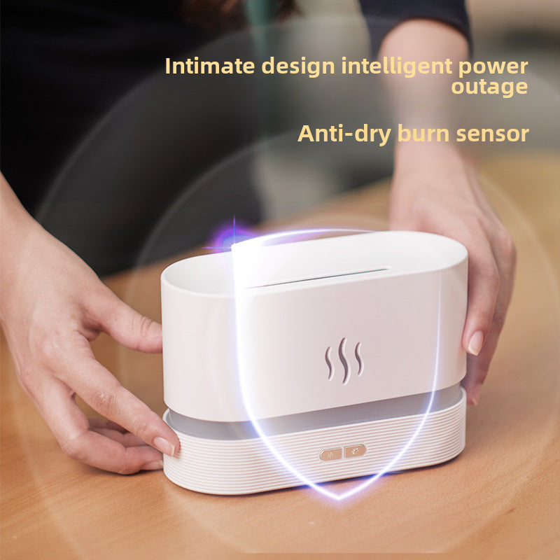 Aromatherapy Flame Therapy Machine Simulation 3D Humidifier