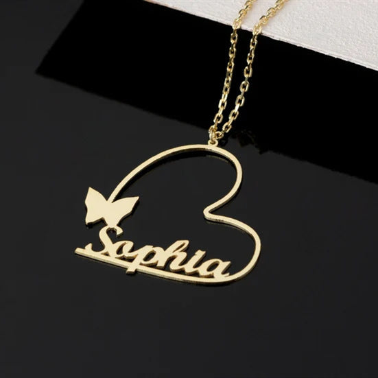 Necklace with high quality letters