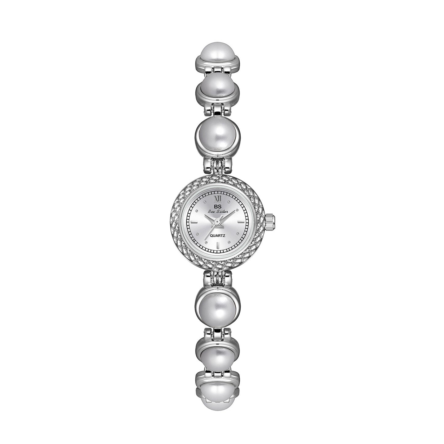 antique luxury pearl bracelet watch