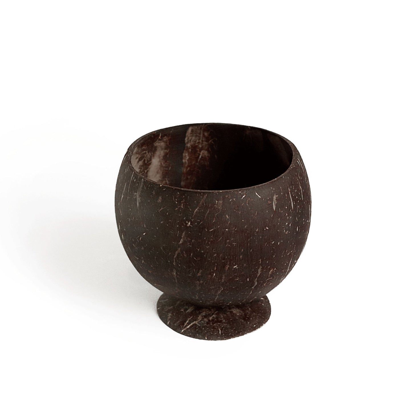 Natural coconut shell bowl