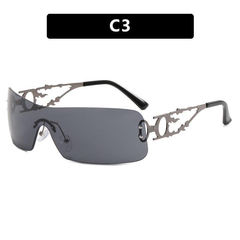 New Personality Trendy Sunglasses Conjoined