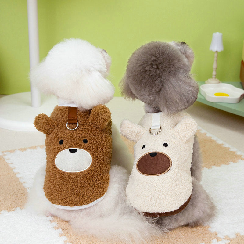 Autumn and Winter Velvet Pet Clothing