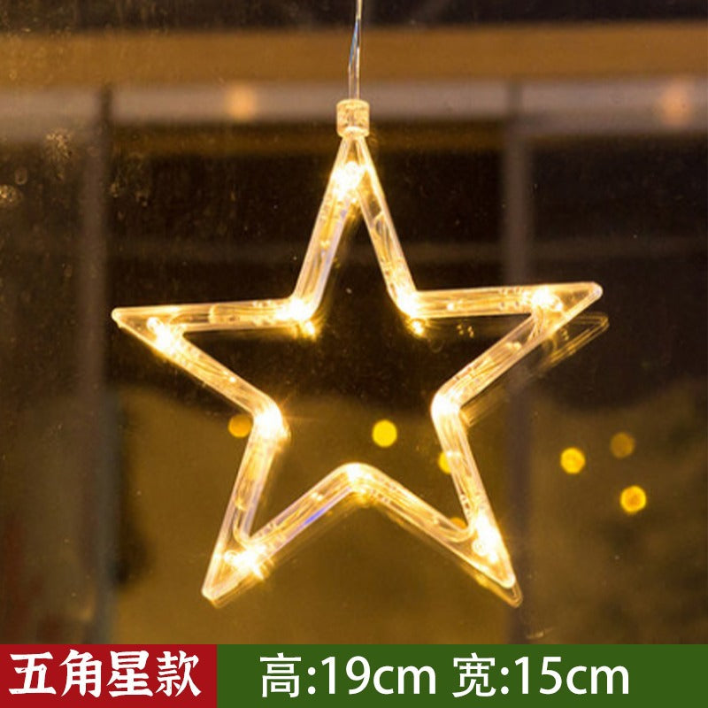 Led Christmas light garland suction cup