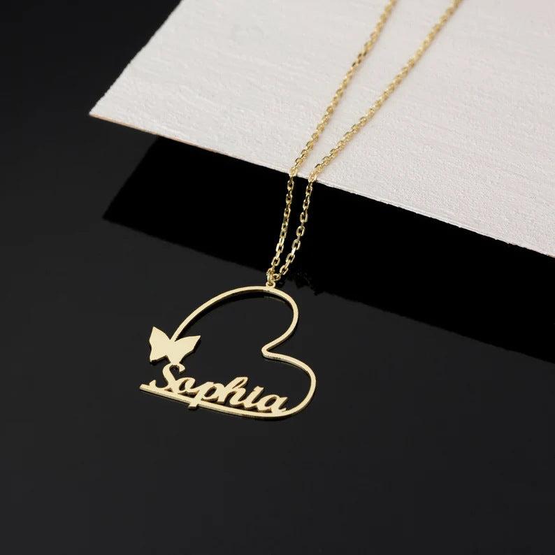 Necklace with high quality letters