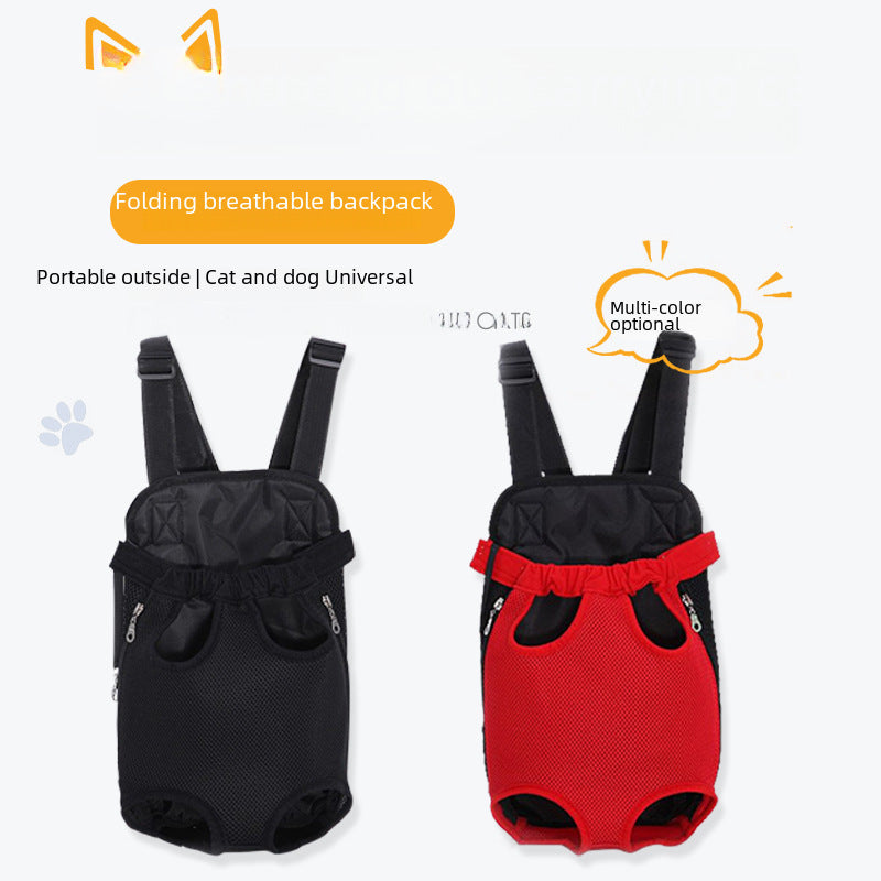 Pet Chest Bag, Portable Four-Legged Dog Bag,