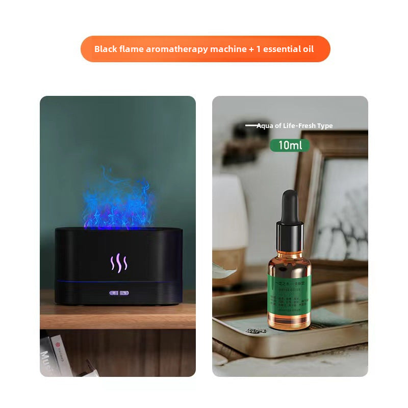 Aromatherapy Flame Therapy Machine Simulation 3D Humidifier