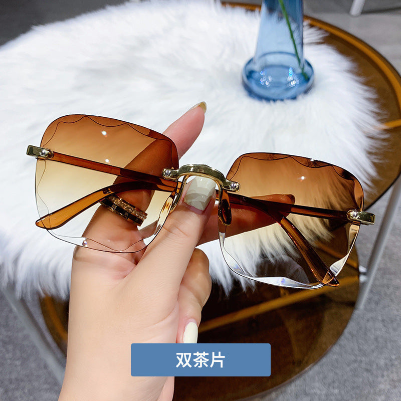 Trend Sunglasses Women Fashion I Korean Version Anti-ultraviolet