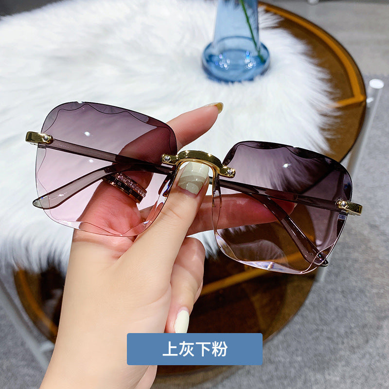 Trend Sunglasses Women Fashion I Korean Version Anti-ultraviolet