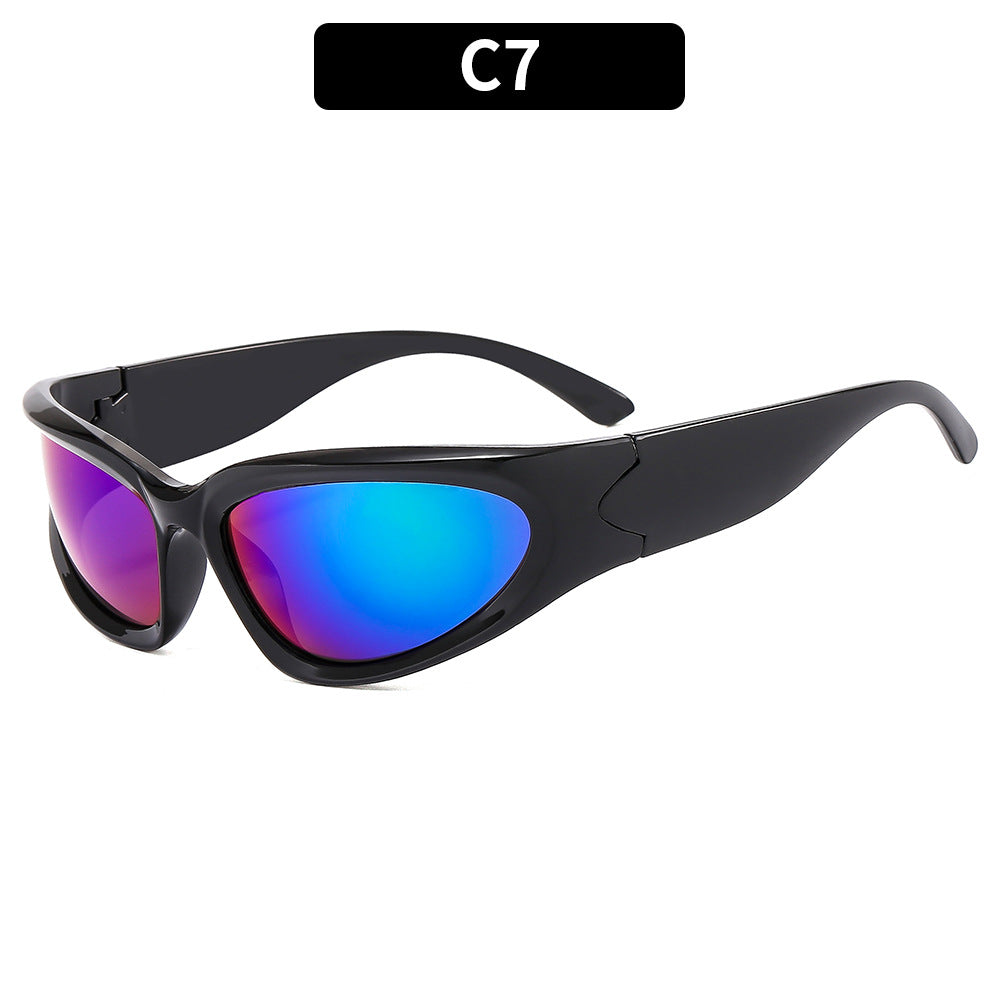 Millennium Futuristic Sunglasses Cycling Punk Sports