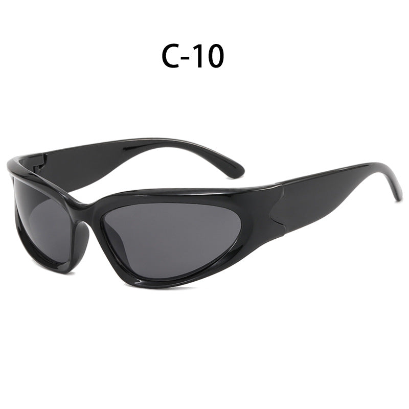 Millennium Futuristic Sunglasses Cycling Punk Sports