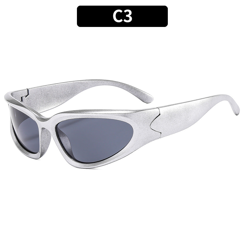 Millennium Futuristic Sunglasses Cycling Punk Sports