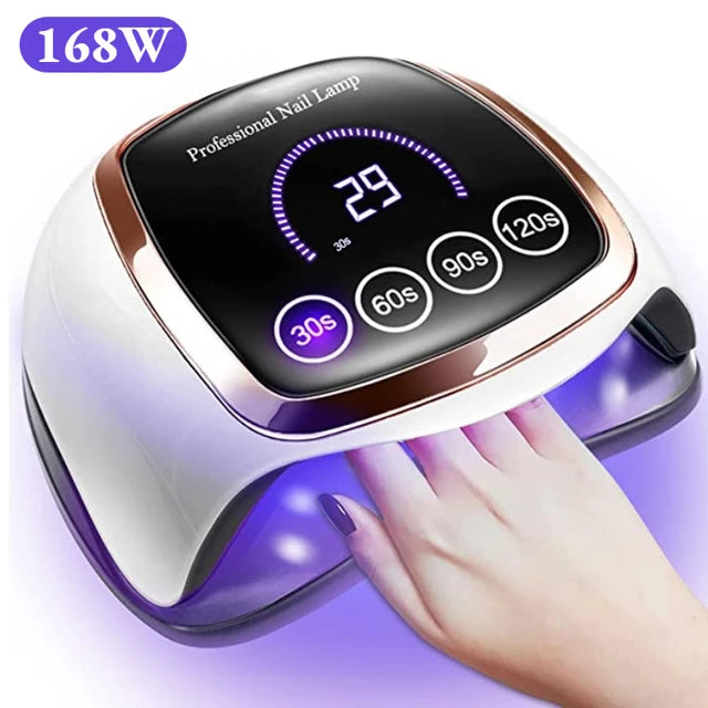 Lampe à UV LED avec 4 minuteries, sèche-ongles professionnel à détection automatique pour sécher tous les vernis gel, équipement de Salon de manucure