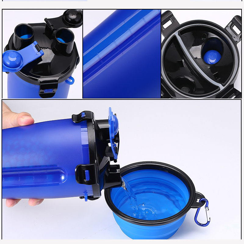 Portable Water and Food Cup and Folding Bowl