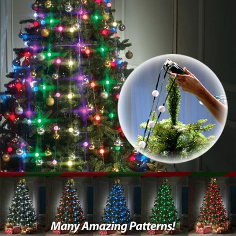 Tree Dazzler 64 Lights LED Christmas String Lights