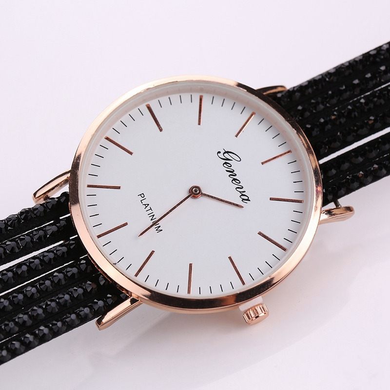 Women's Quartz Crystal and Diamond Watches