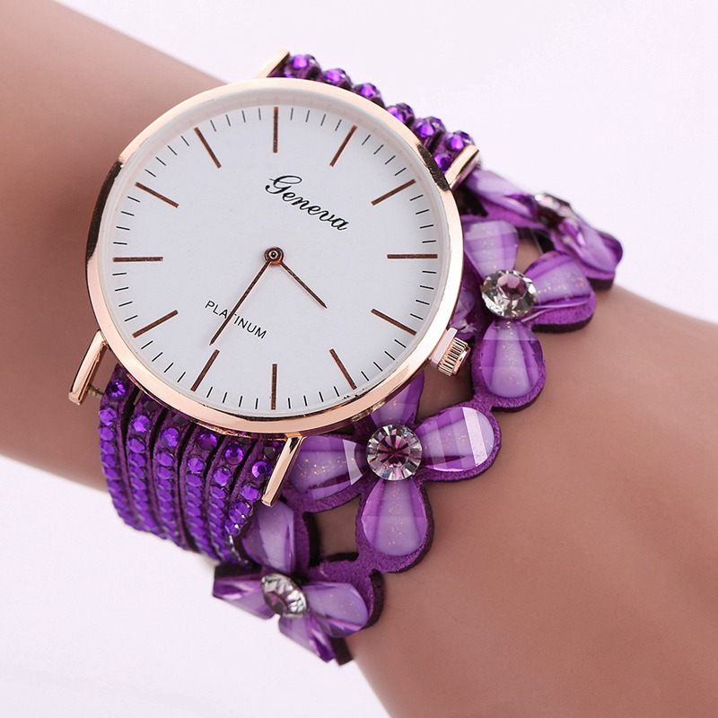 Women's Quartz Crystal and Diamond Watches